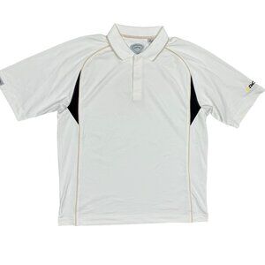 Callaway Golf Shirt Short Sleeve Stretch Polo White XL